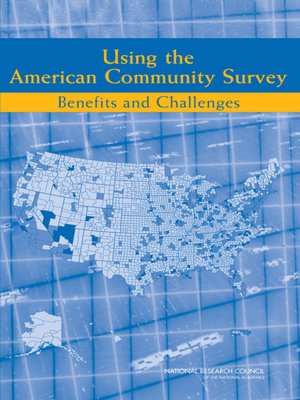 cover image of Using the American Community Survey